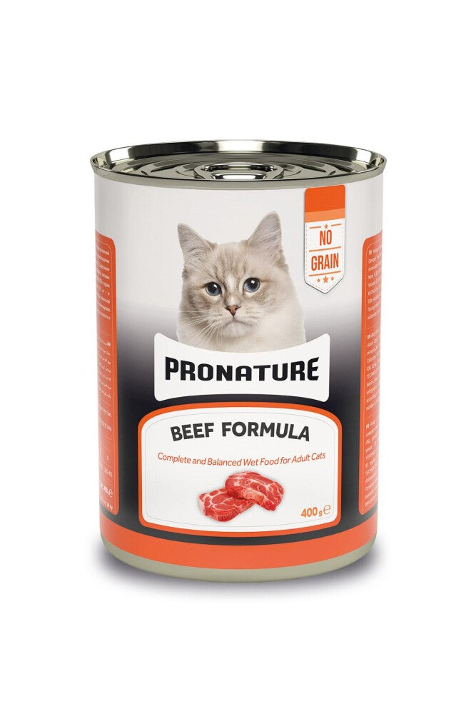 Pronature Ezme Sığır Etli Tahılsız Kedi Konservesi 400 GR | SRC: Barcode: 8681612751065